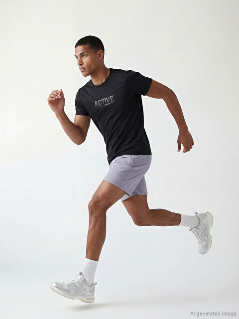 XSIDE ACTIVE Standart Kalıp Erkek Spor Şort - S6CM14Z8-SUL