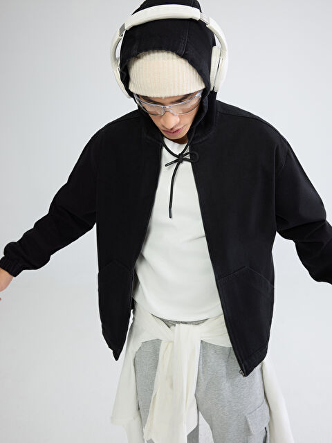 LCW Jeans Rahat Kalıp Kapüşonlu Erkek Jean Mont - S6CM61Z8-326