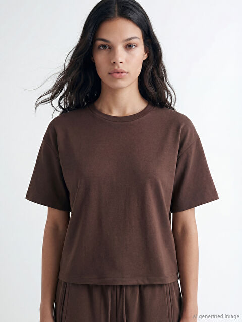 XSIDE Soft Touch Oversize Women's T-Shirt - S6CN38Z8-ZMR