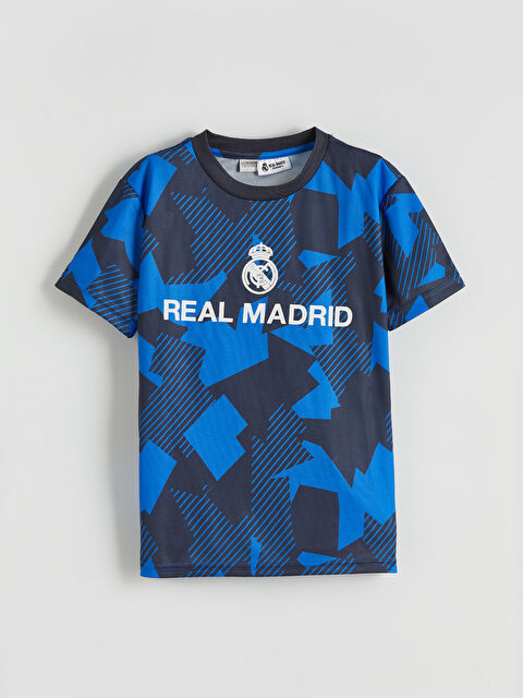 LCW Kids Real Madrid Baskılı Erkek Çocuk Tişört - S6CO42Z4-LSJ