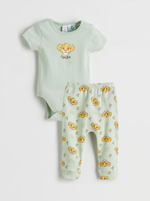 LCW baby Бебе момче Зелено Комплект - S6CO66Z1-YWG