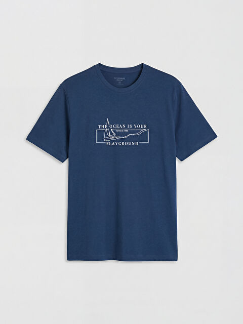 LCWAIKIKI Classic Bisiklet Yaka Erkek Tişört