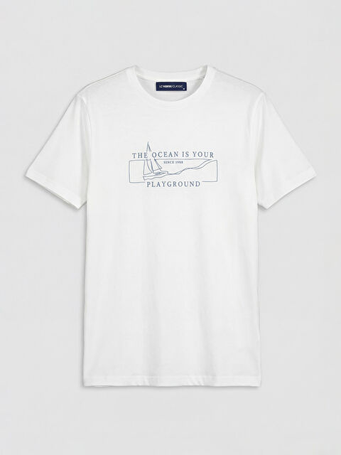 LCWAIKIKI Classic Man WHITE T-Shirt