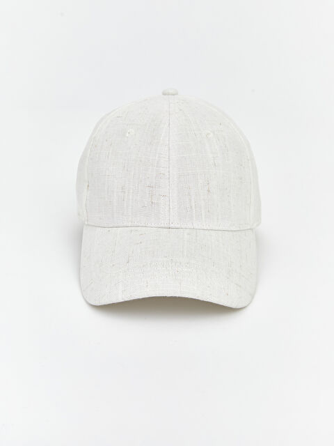 LCW ACCESSORIES Woman BEIGE Baseball Cap - S6CQ07Z8-FT0