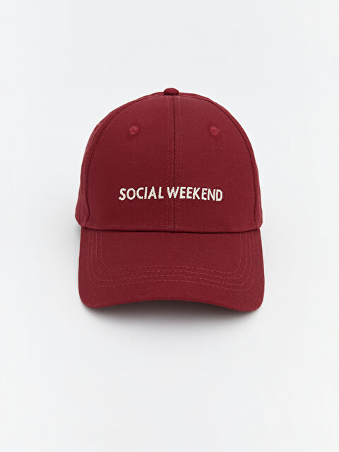 LCW ACCESSORIES Yazı Nakışlı Kadın Kep Şapka - S6CQ14Z8-CZF