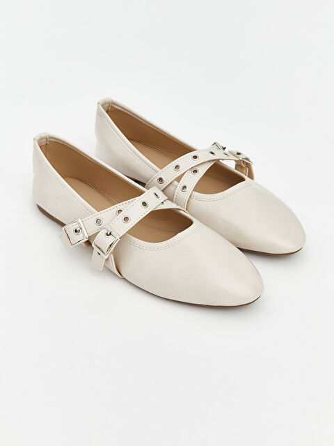 LCW STEPS پێڵاوی بالێ بێجی ژن - S6CQ41Z8-EYM