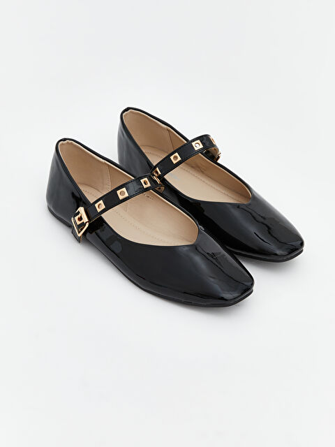 LCW STEPS أحذية باليه مسطحة أسود امرأة - S6CQ42Z8-HUC