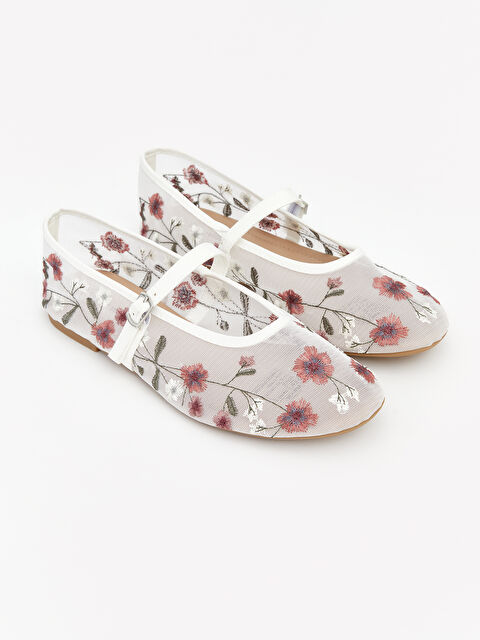 LCW STEPS أحذية باليه مسطحة خليط من الألوان امرأة - S6CQ43Z8-F9C