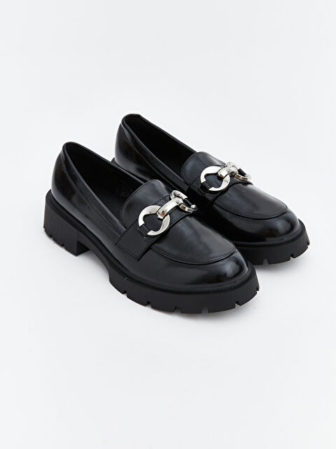 LCW STEPS Faux Leather Women's Loafer Shoes - S6CQ49Z8-HUC