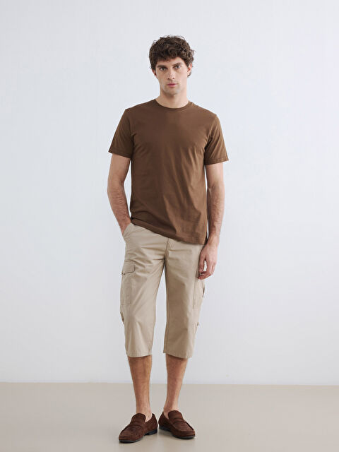 LCWAIKIKI Classic Regular Fit Erkek Kargo Şort