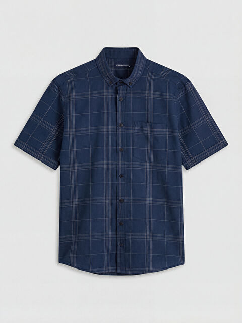 LCWAIKIKI Classic Regular Fit Ekose Erkek Gömlek - S6CR08Z8-LN6