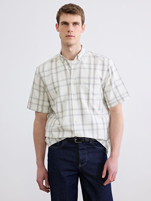 LCWAIKIKI Classic Regular Fit Uzun Kollu Erkek Gömlek - S6CR09Z8-LKQ