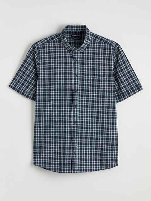 LCWAIKIKI Classic Regular Fit Ekose Erkek Gömlek - S6CR11Z8-LMH