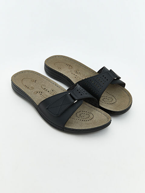 LCW STEPS Fiyonk Görünümlü Kadın Terlik - S6CR22Z8-HUC