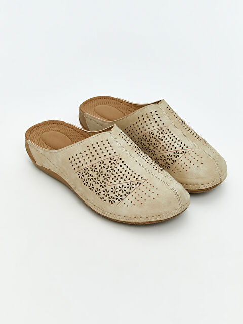 Once Süet Görünümlü Kadın Terlik - S6CR27Z8-V9D