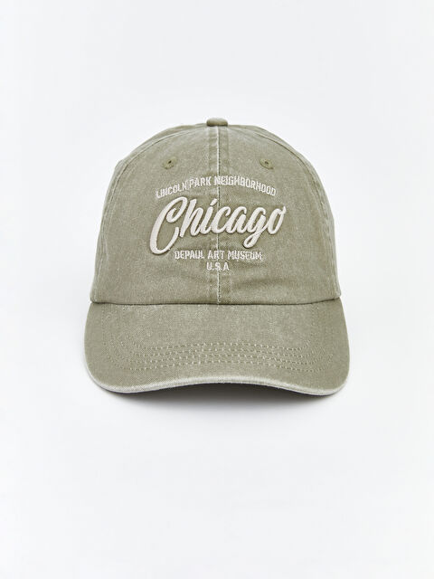 LCW ACCESSORIES Yazı Nakışlı Erkek Kep Şaoka