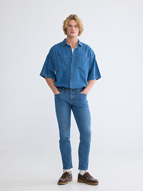 LCW Jeans 750 Slim Fit Erkek Jean Pantolon - S6CS42Z8-H45