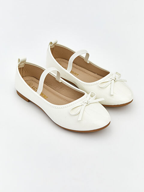 LCW STEPS Girl WHITE Ballet Flats - S6CS84Z4-J5E