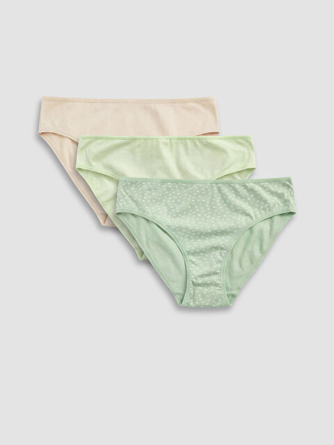 LCW DREAM Desenli Bikini Külot 3'lü