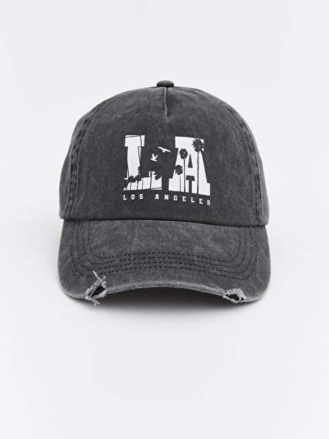 LCW ACCESSORIES Man ANTHRACITE Baseball Cap - S6CT53Z8-SXD