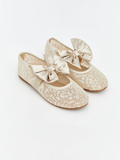 LCW STEPS أحذية باليه مسطحة أصفر طفلة - S6CT59Z1-GHW