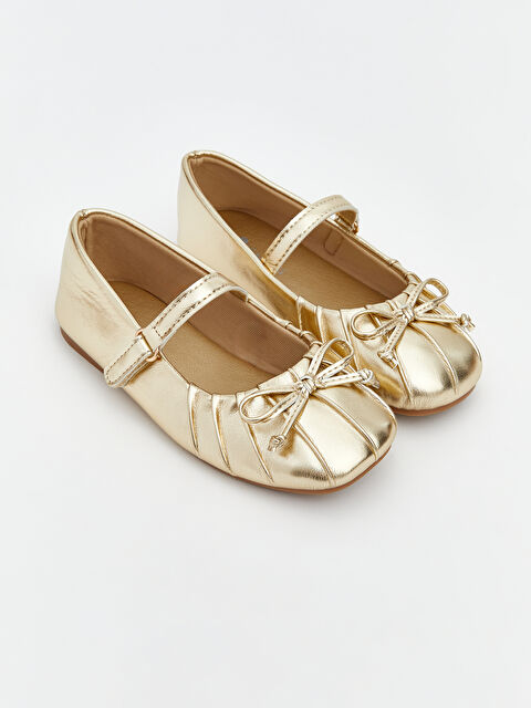 LCW STEPS Bow Detailed Baby Girl Flats - S6CU22Z1-GHW