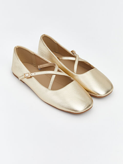 LCW STEPS Girl YELLOW Ballet Flats - S6CU24Z4-GHW