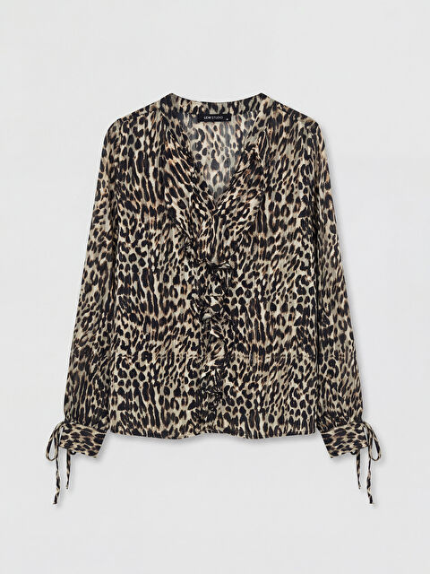 LCW STUDIO Женщины Коричневый Блузка - S6CU45Z8-LQY