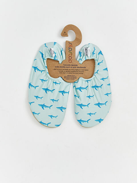 SLIPSTOP Baskılı Erkek Çocuk Deniz Ayakkabısı - S6CV15Z4-SVR