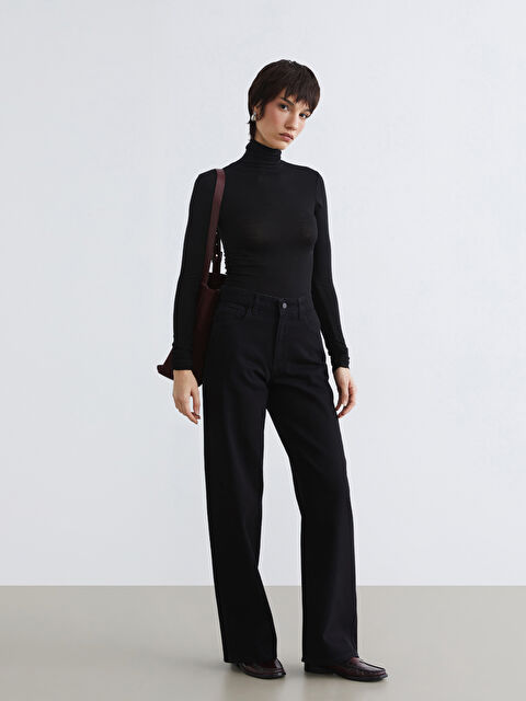 LCW Jeans Baggy Fit Kadın Jean Pantolon - S6CV37Z8-327