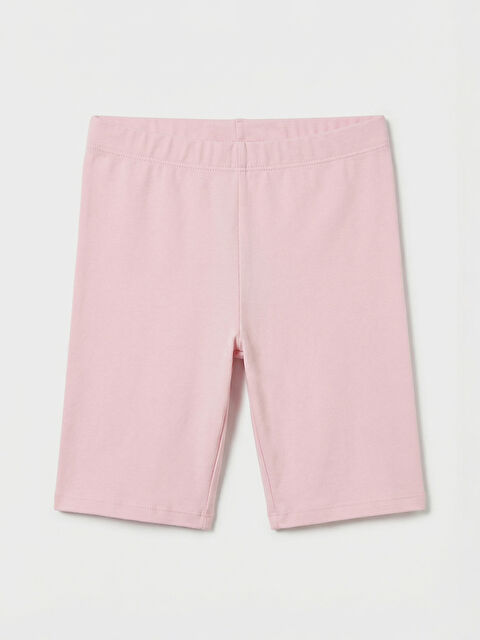 LCW Kids Ribbed Girls' Short Leggings - S6CY83Z4-QXD