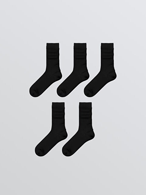 LCW ACCESSORIES Men's Bamboo Ankle Socks 5-Pack - S6DA03Z8-HEG