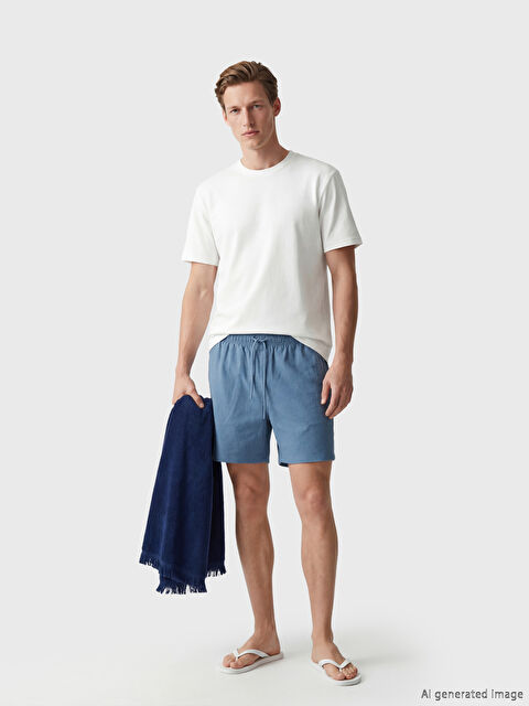 LCW SWIMWEAR Kısa Boy Erkek Deniz Şortu