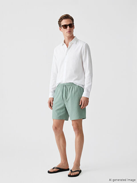 LCW SWIMWEAR Kısa Boy Erkek Deniz Şortu