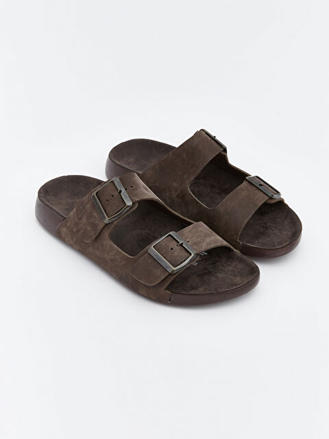 LCW STEPS Süet Görünümlü Kadın Terlik - S6DA55Z8-S7U