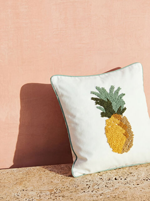 LCW HOME Ananas Baskılı KIrlent Kılıfı 40x50 cm