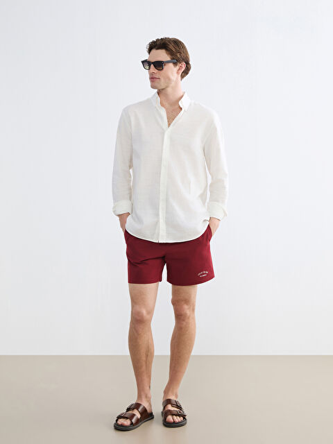 LCW SWIMWEAR Muški šorts za kupanje sa printom Los Anđelesa