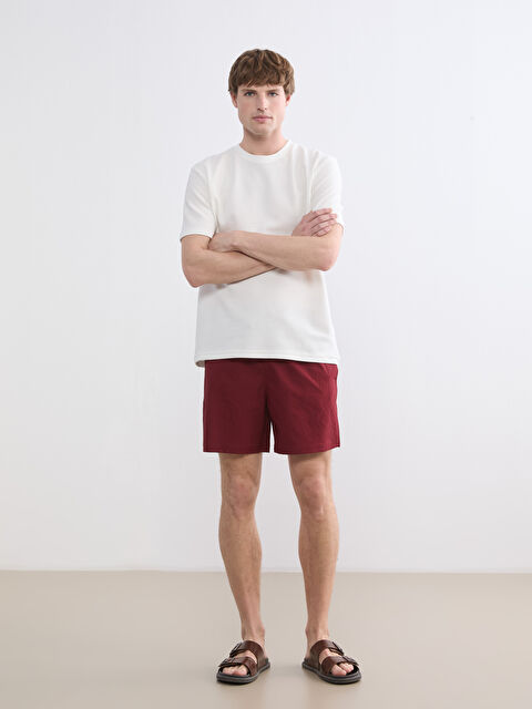 LCW SWIMWEAR Beli LastikliErkek Yüzme Şort