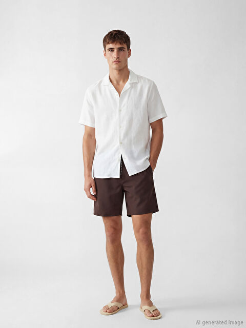 LCW SWIMWEAR Kısa Boy Erkek Deniz Şortu - S6DB39Z8-20G