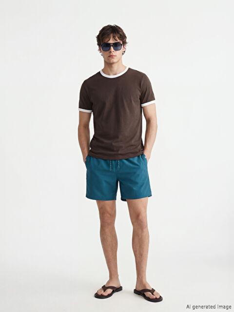 LCW SWIMWEAR Short Length Men's Swimming Shorts - S6DB39Z8-YXV