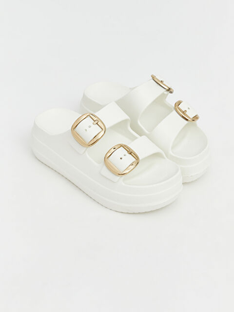 LCW STEPS Çift Bantlı Kadın Terlik - S6DC21Z8-FDJ