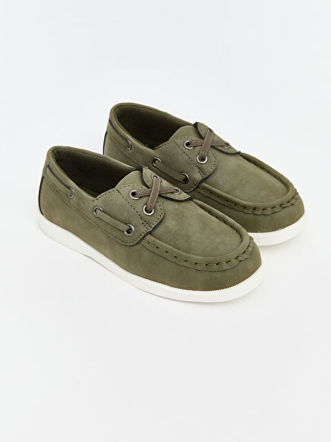 LCW STEPS Süet Görünümlü Erkek Çocuk Klasik Ayakkabı - S6DC25Z1-8OU