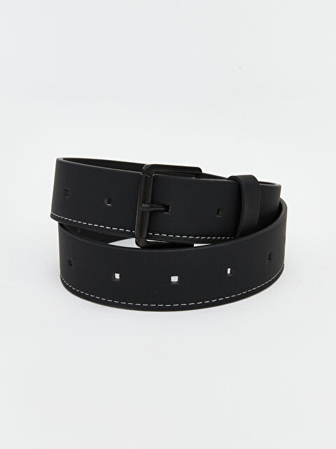 LCW ACCESSORIES قایش ڕه‌ش کوڕ - S6DC30Z4-HUC