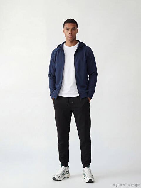 XSIDE ACTIVE بنطال رياضي للجري اسود رجال