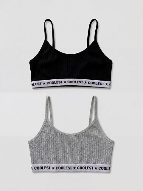 LCW Kids Girl BLACK Bustier Top