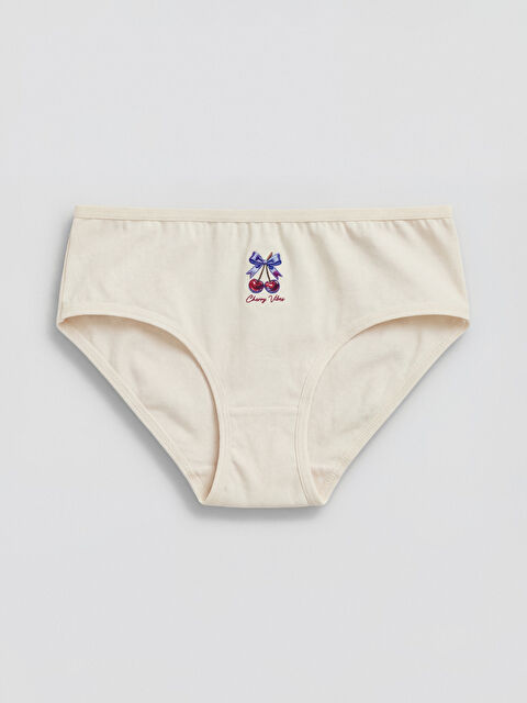 LCW Kids Baskılı Kız Çocuk Külot