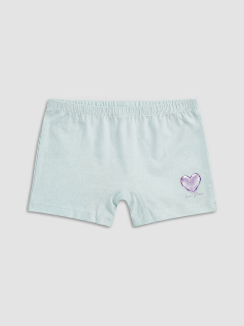 LCW Kids Baskılı Kız Çocuk Boxer