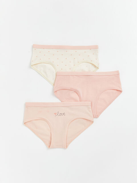 LCW Kids Girl ECRU Knickers - S6DE09Z4-LRA