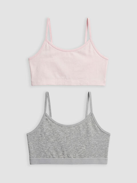 LCW Kids İpAskılı Kız Çocuk Büstiyer 2'li - S6DE24Z4-FEE