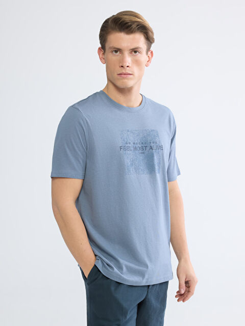 LCWAIKIKI Classic Crew Neck Printed Men's T-Shirt